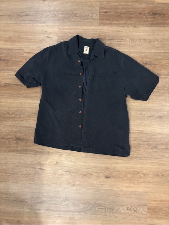Jamaica Jaxx Other - Jamaica Jaxx Men's Casual Short-Sleeve Button-Down Shirt - Black